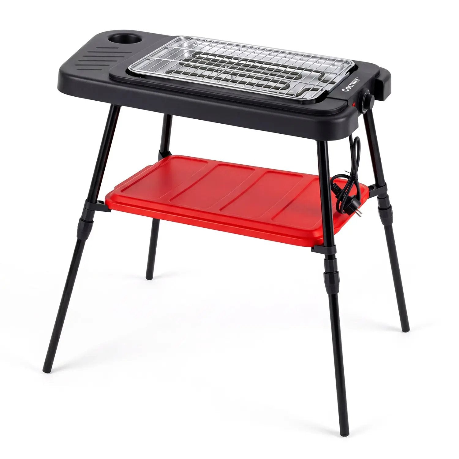 Electric Grill 2-in-1 with Detachable Stand and Dual Plates by DirectDeals