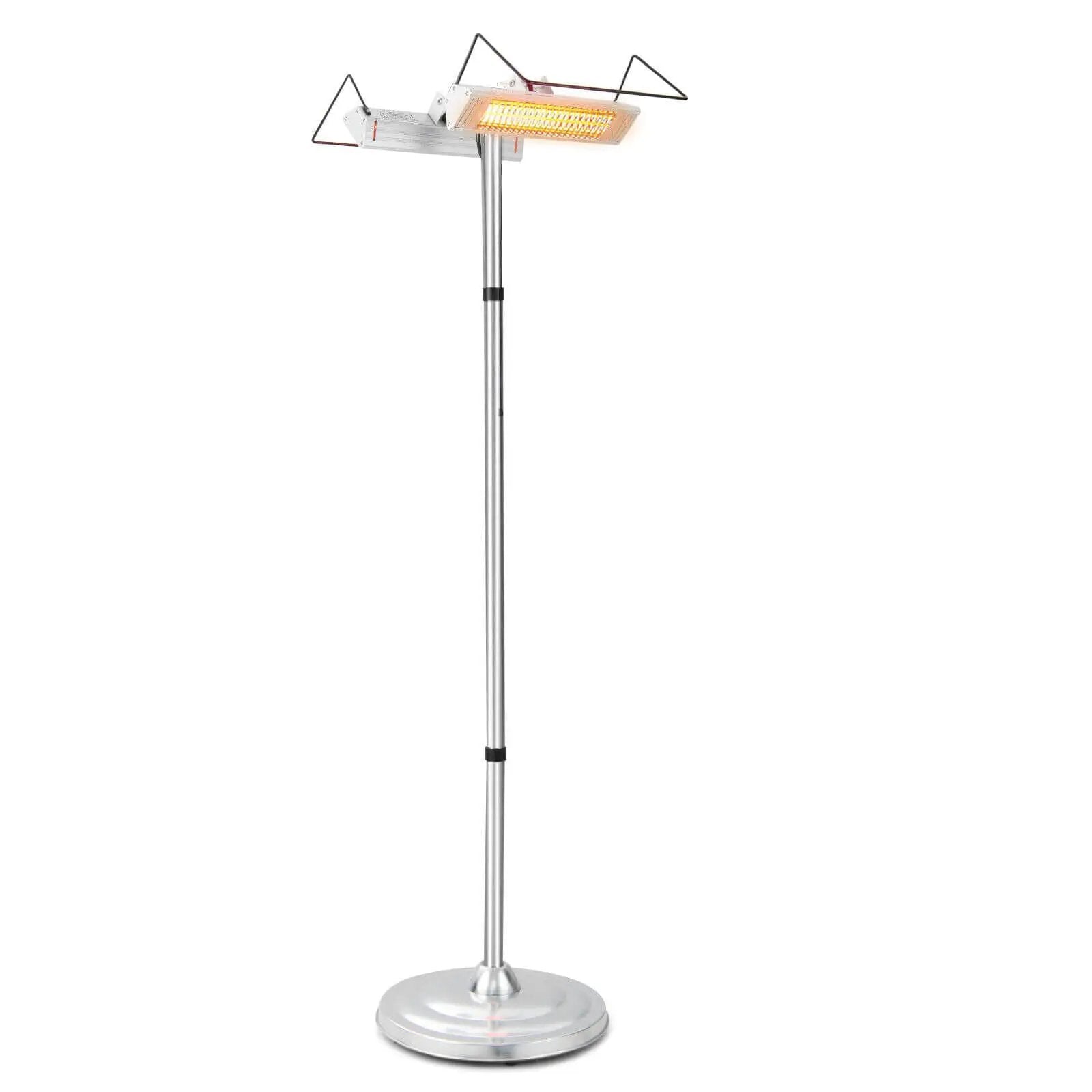 1500W Standing Electric Heater with Double-sided Heating by DirectDeals