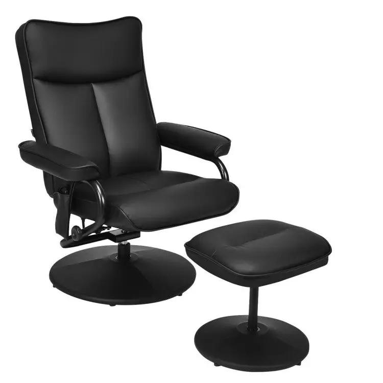 Electric Massage Recliner Chair with Ottoman and Remote Control by DirectDeals