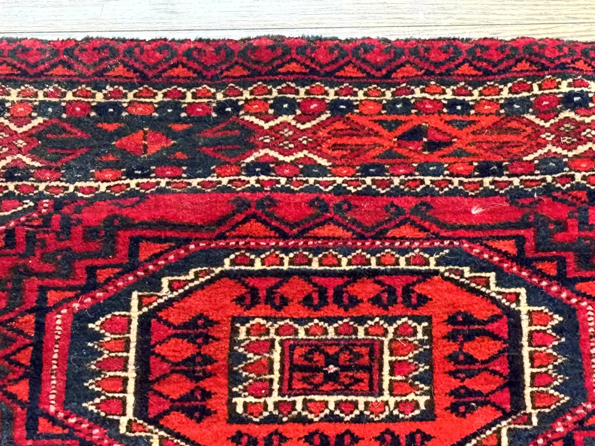 Antique Turkoman Salor Rug, Turkoman Textile, Fine 400 KPSI, Red, Persian Tribal Rug by Jewel Rugs