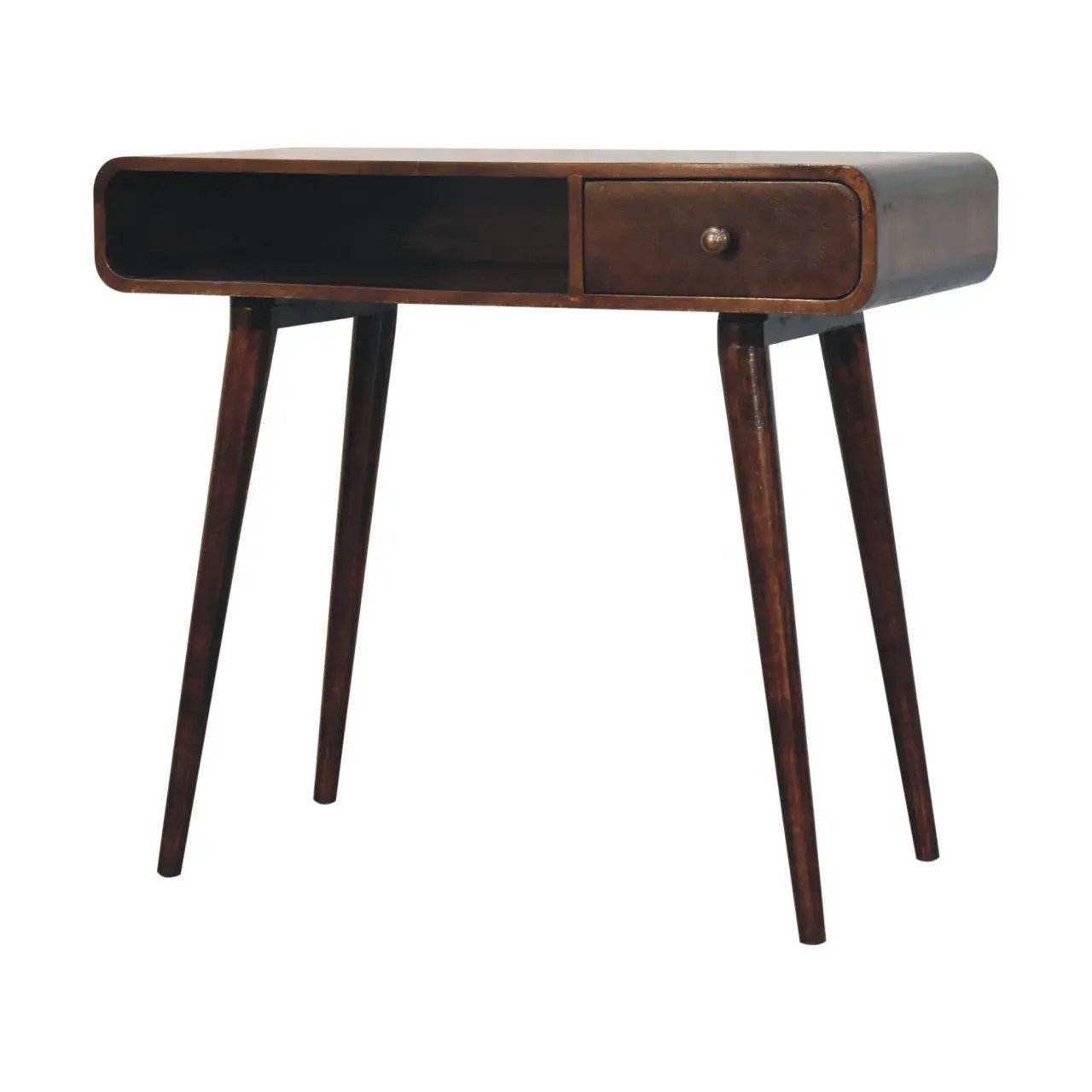 Curved Writing Desk by Unique Piece Furniture
