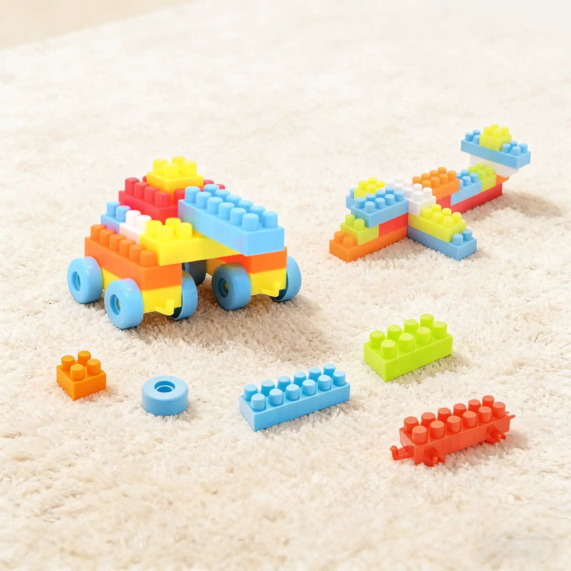 150 Pcs Toddler Building Blocks Toy STEM Montessori Early Learning Toys for 3+ year old by DirectDeals