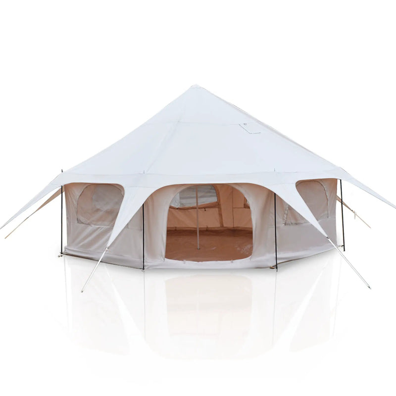 600D Oxford Bell Tent 14.8ft x 9.2ft with Stove Jack by HouseOfZazla