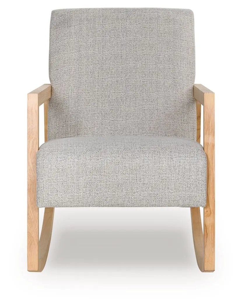 Wychworth - Accent Chair - Gray / Natural by Unique Piece Furniture