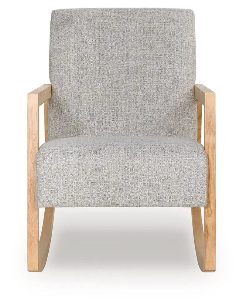Wychworth - Accent Chair - Gray / Natural by Unique Piece Furniture