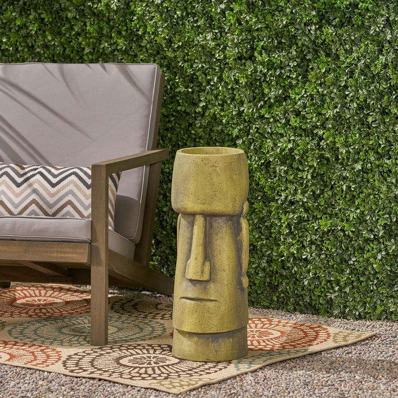Glacier Cast Stone Urn by HouseOfZazla