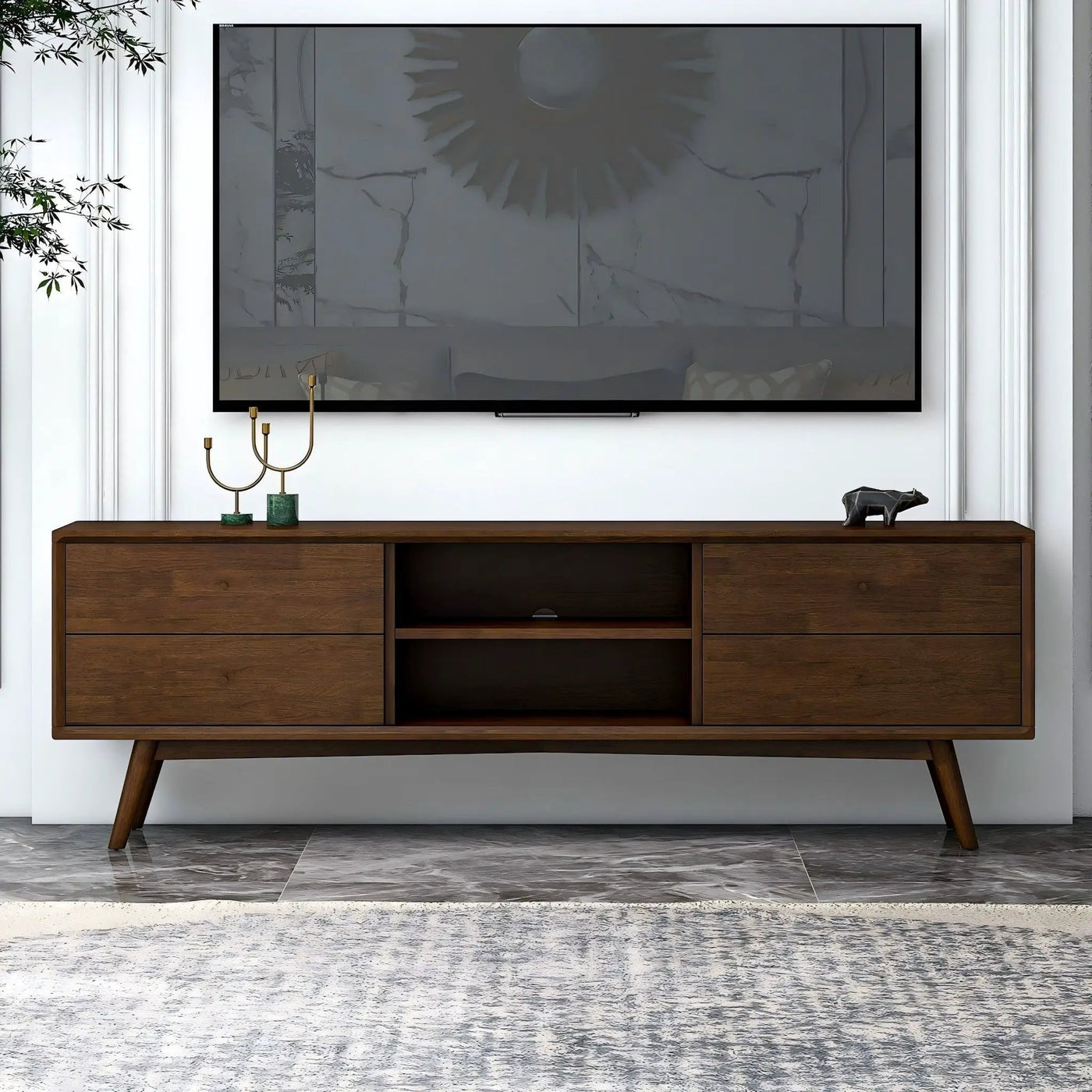 Caroline - Modern TV Stand Up To 72" by HouseOfZazla