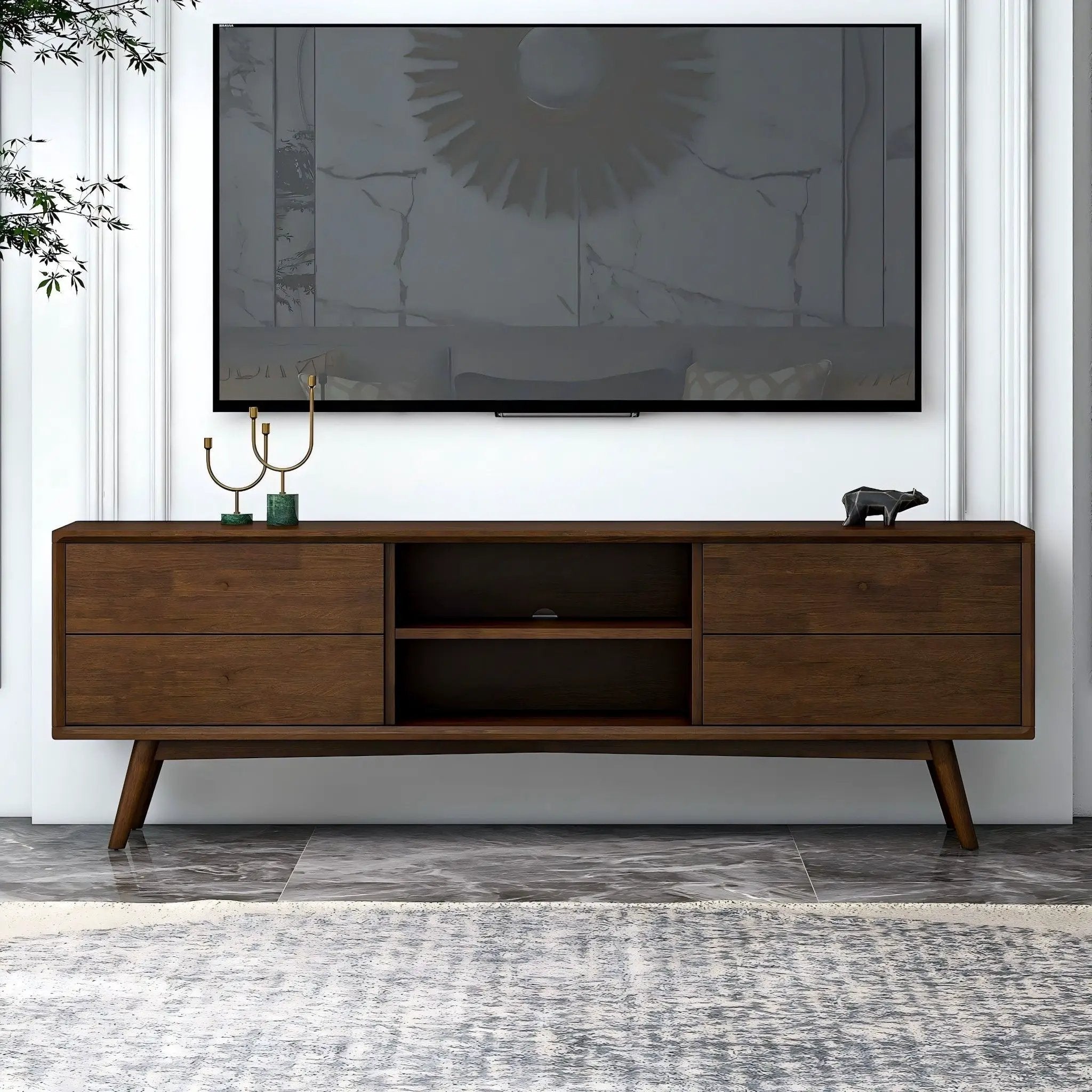 Caroline - Modern TV Stand Up To 72" by HouseOfZazla