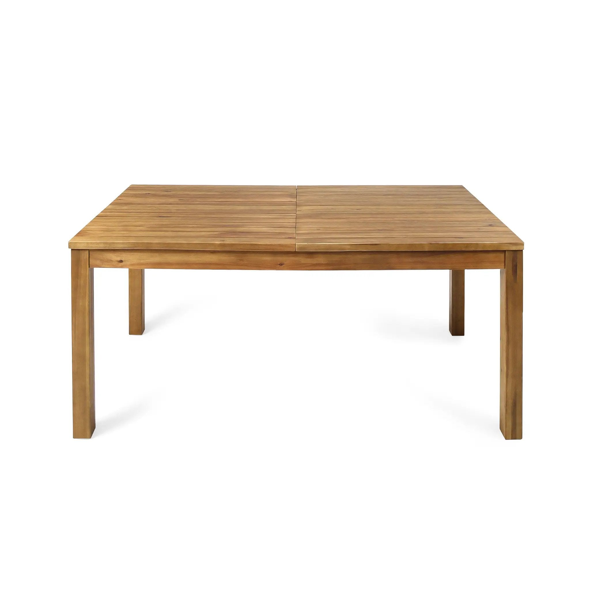 7 Pieces Acacia Wood Outdoor Dining Set by HouseOfZazla