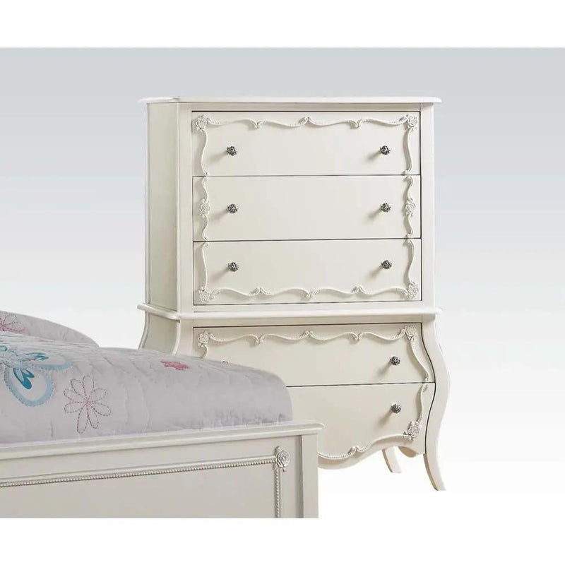 Edalene - Chest - Pearl White by Unique Piece Furniture
