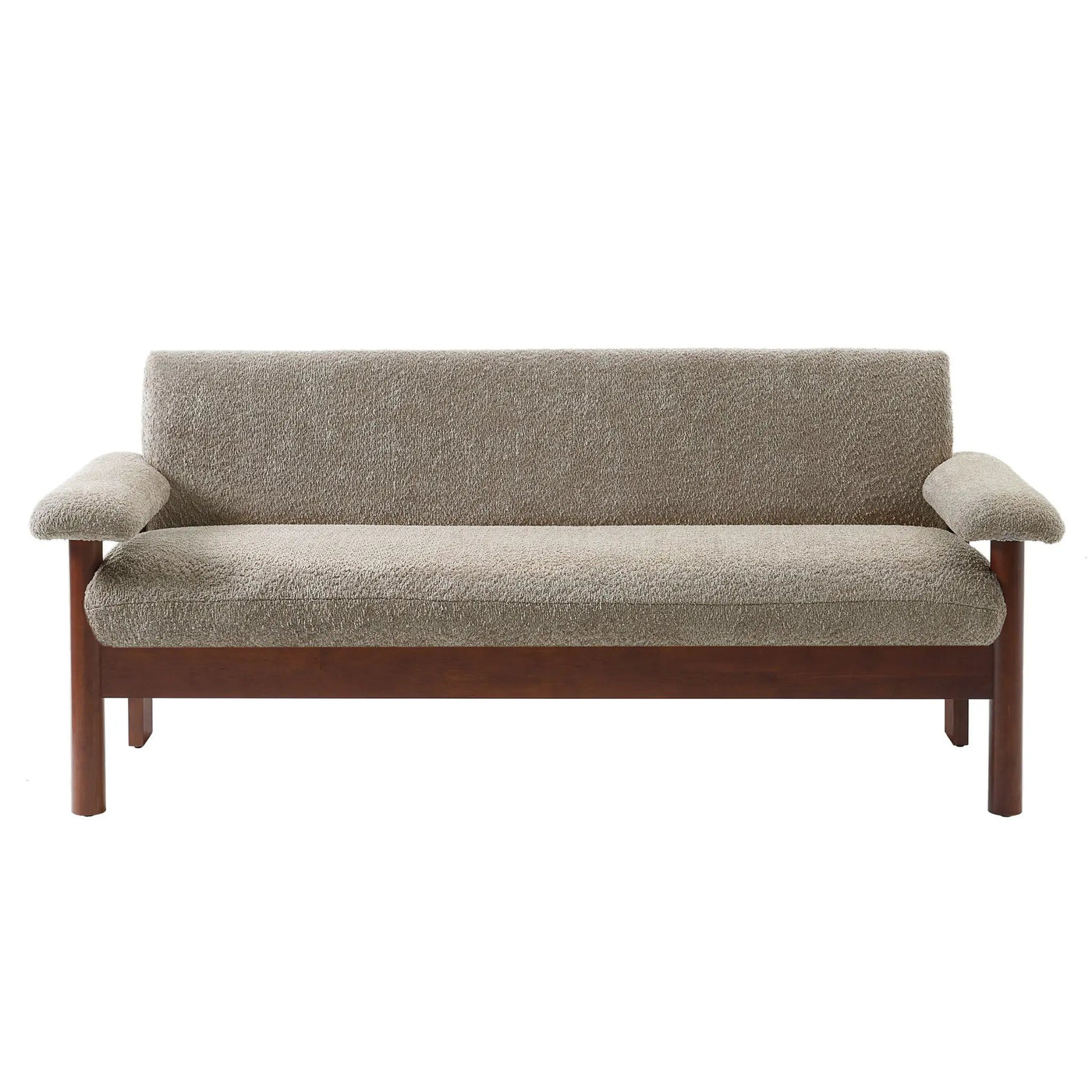 Loveseat Sofa 2 Seater Couch with Armrest Pillows by HouseOfZazla