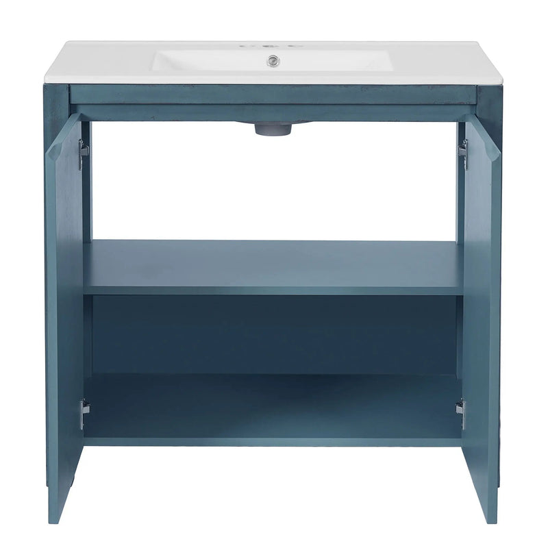 Bathroom Vanity Organizer With Sink, Combo Cabinet Set, Bathroom Storage Cabinet