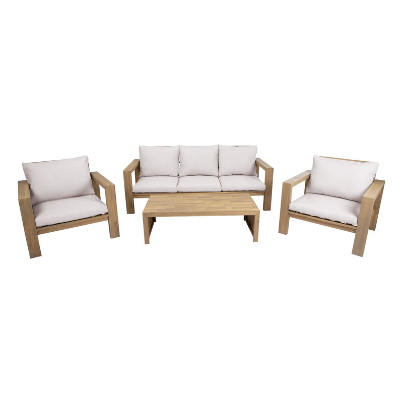 4 Piece Patio Sofa Set by HouseOfZazla