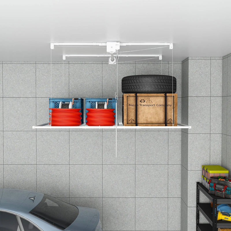 Overhead Garage Storage Rack 3x6 FT for High Ceilings by HouseOfZazla