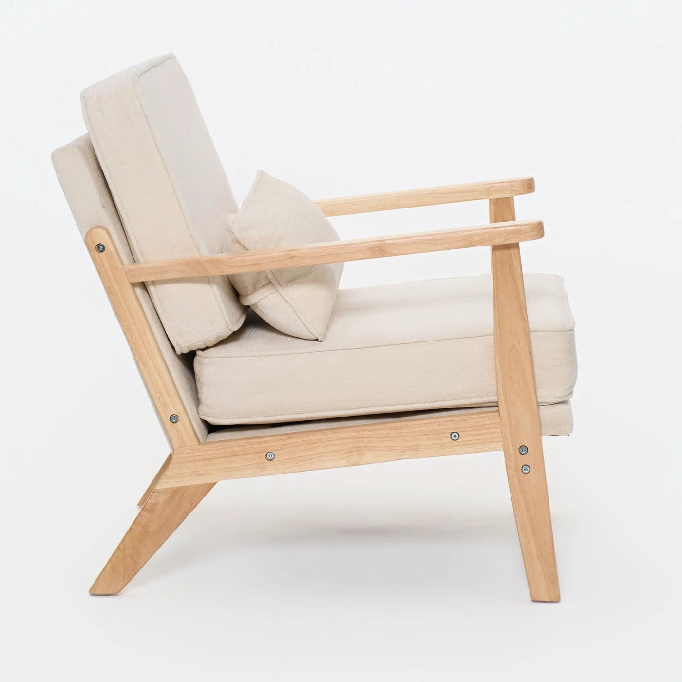 Living Room Chair With Lumbar Pillow by HouseOfZazla