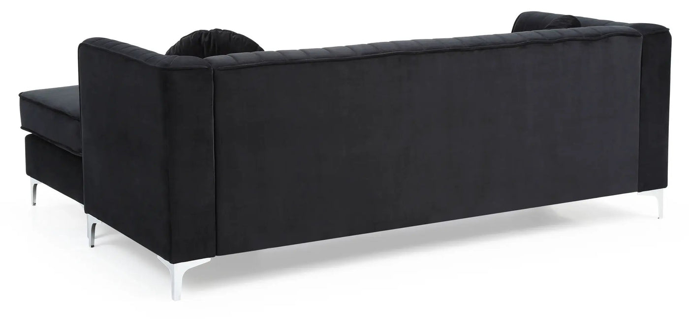 Delray - Micro Suede Sofa Chaise by HouseOfZazla