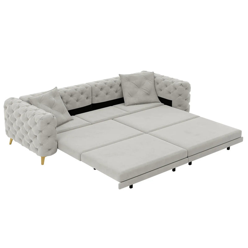 3-In-1 Convertible Sleeper Sofa by HouseOfZazla