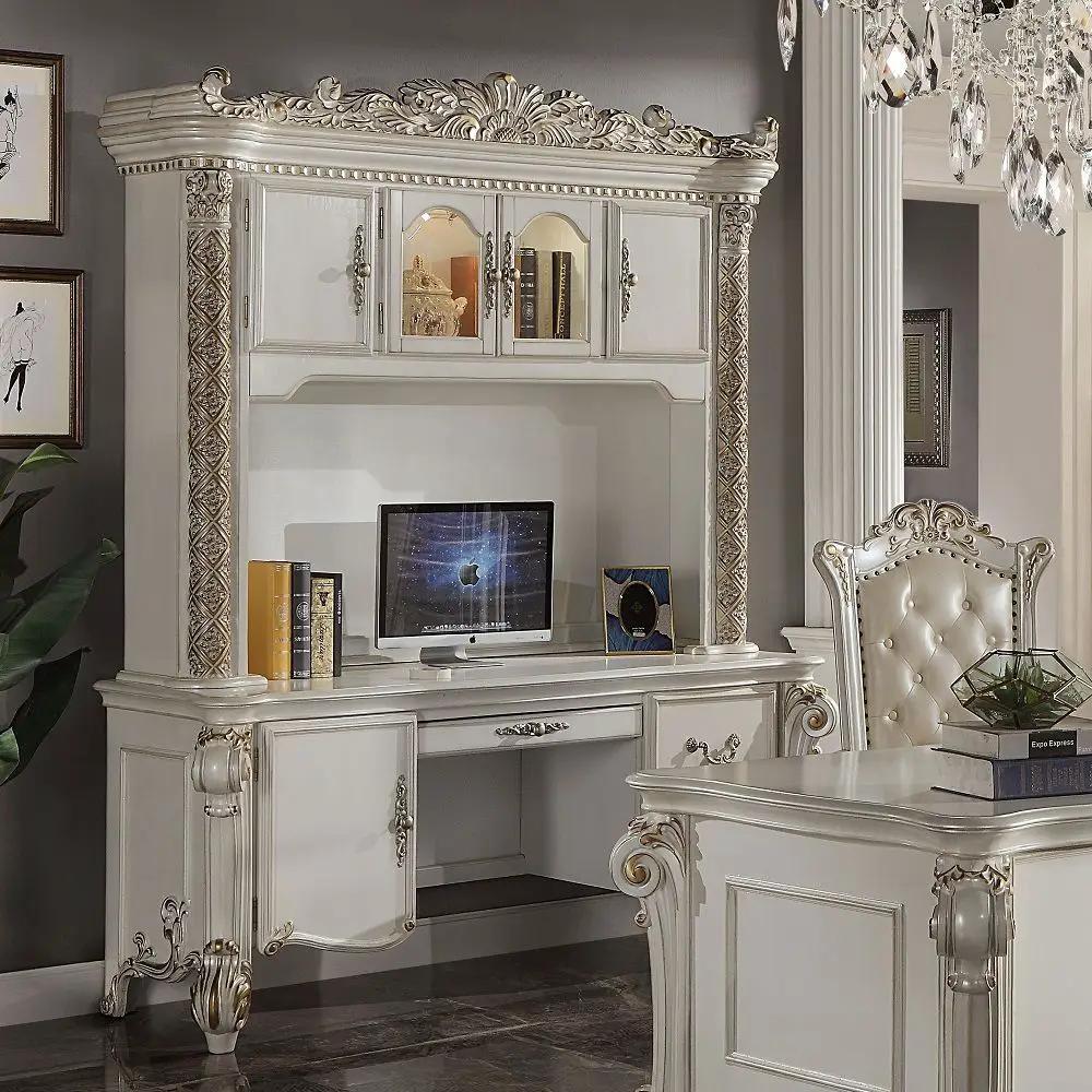Vendome - Computer Desk & Hutch by Unique Piece Furniture