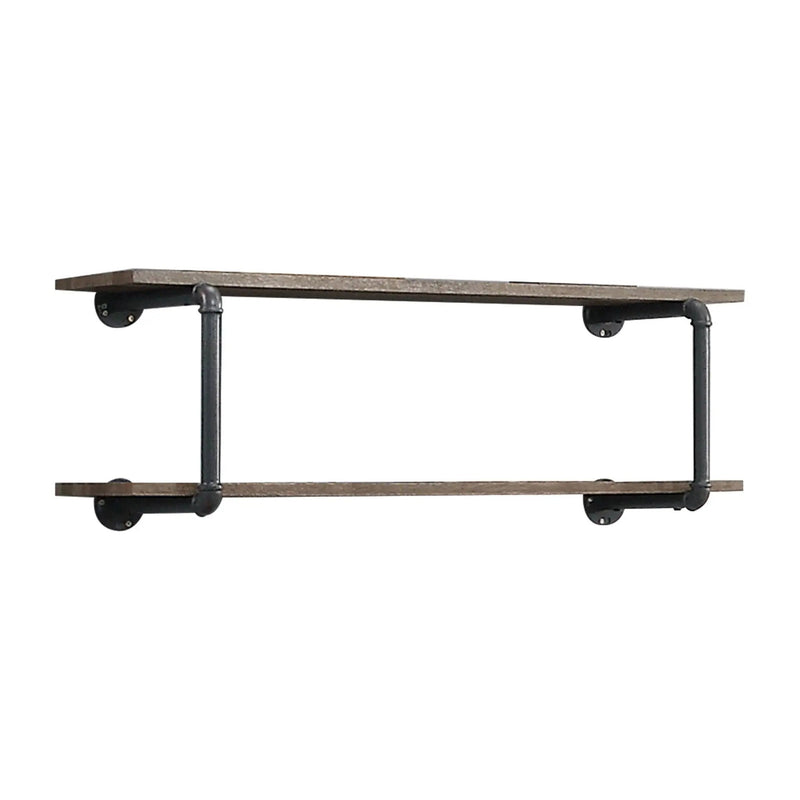 Brantley - Antique Wall Rack - Oak by HouseOfZazla