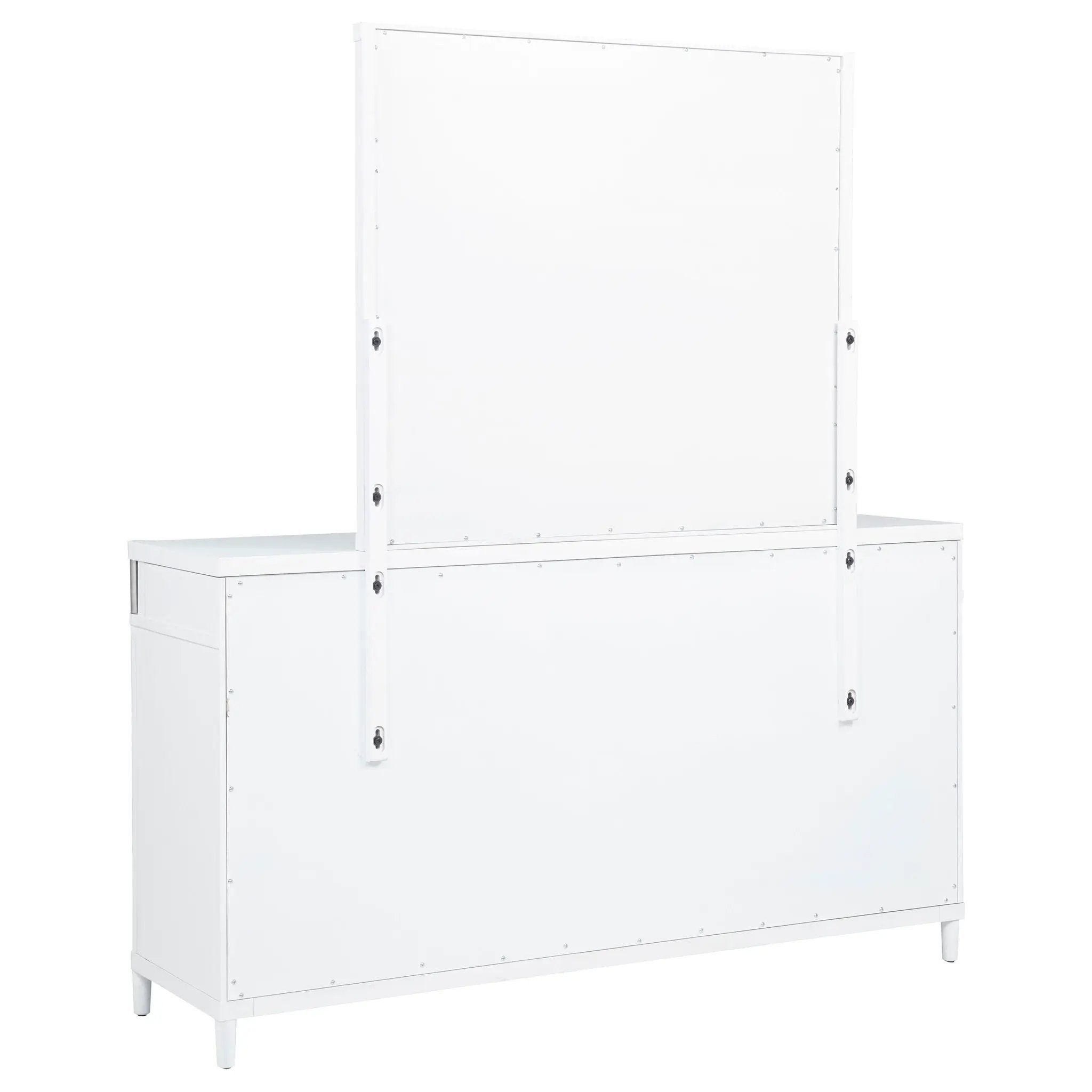Gracemont 8-drawer Bedroom Dresser with Mirror White by Unique Piece Furniture