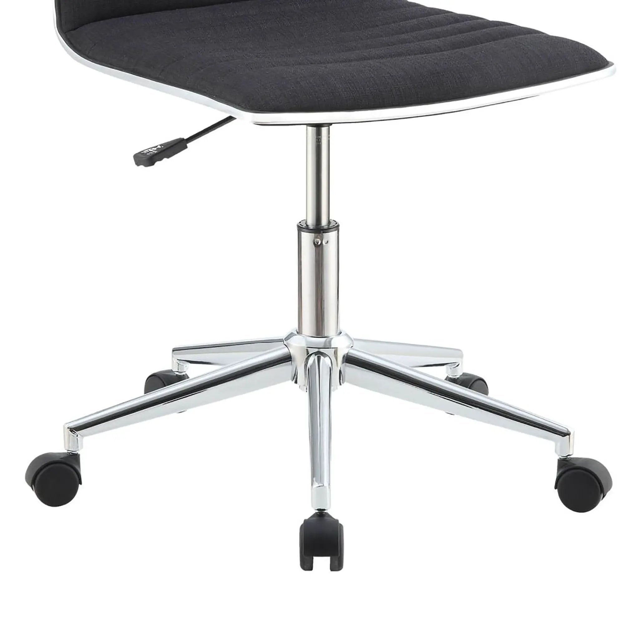 Armless Office Chair, Adjustable Height by HouseOfZazla