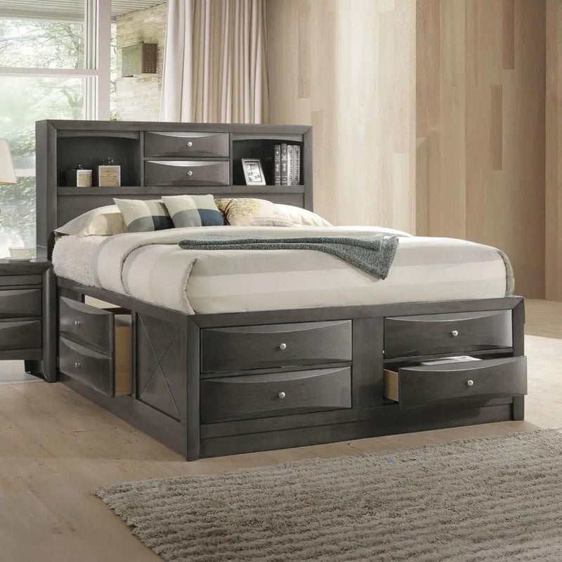 Ireland - Bed w/Storage by Unique Piece Furniture