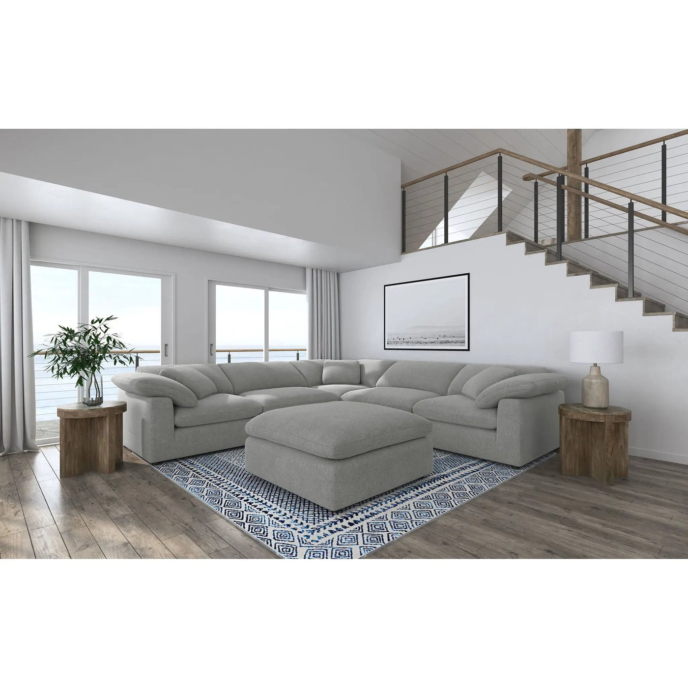Segoura - Modular Sectional With Ottoman by HouseOfZazla