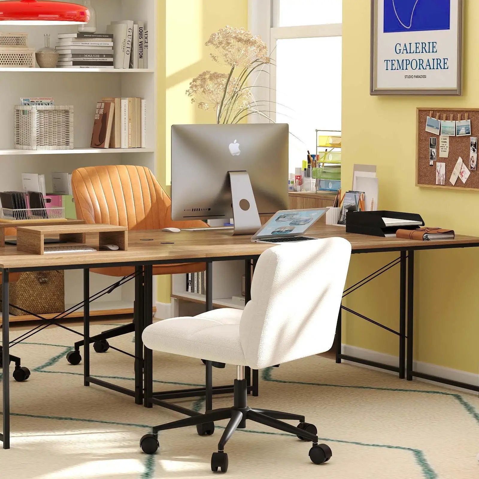 Ergo Comfort with Storage Suite: 6-in-1 Smart Office Bundle by DirectDeals