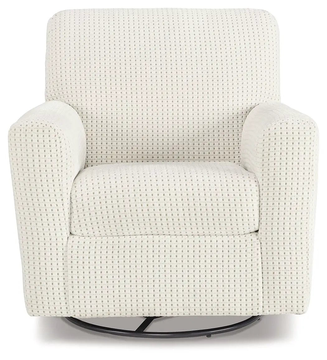 Herstow - Swivel Glider Accent Chair by Unique Piece Furniture