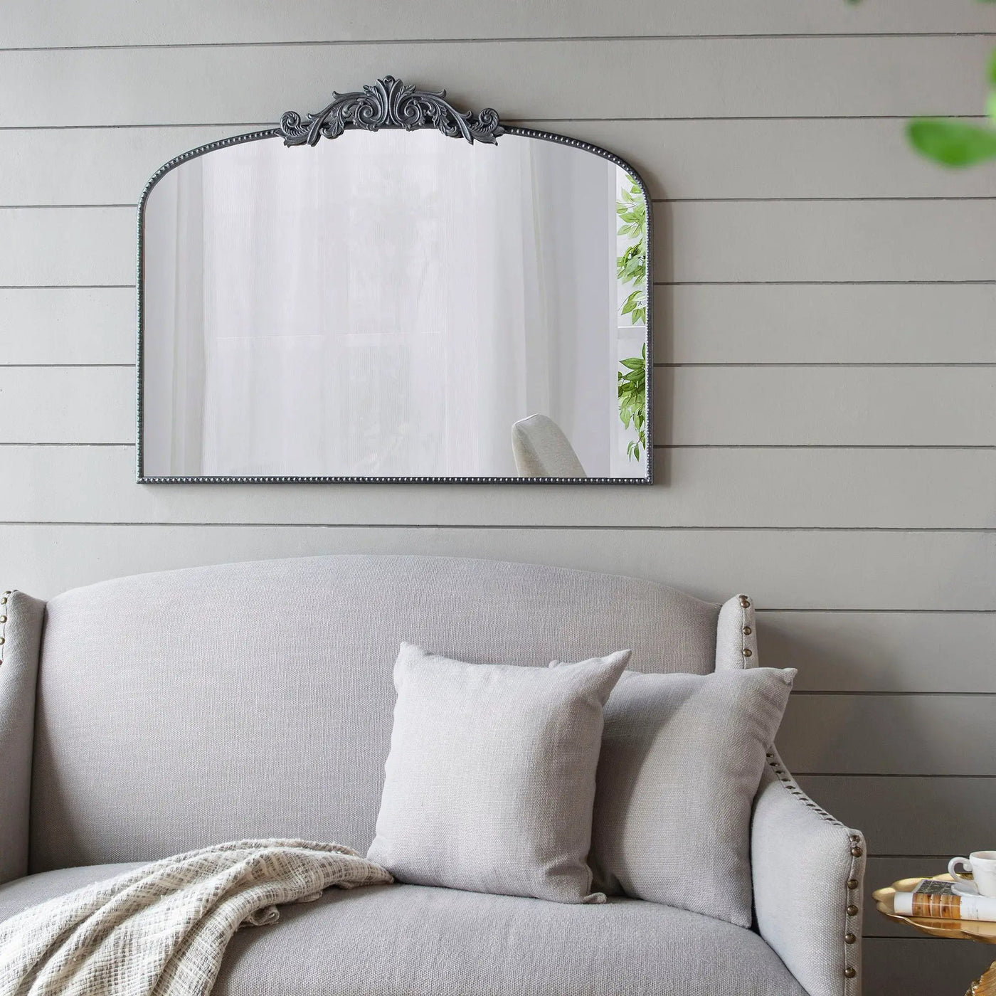 Arch Mirror, Baroque Inspired Wall Decor For Bathroom, Bedroom, Living Room by HouseOfZazla