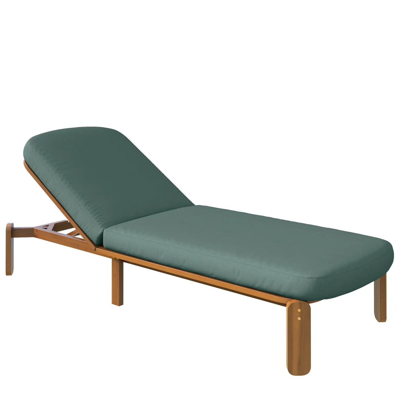 Outdoor Chaise Lounge With Adjustable Backrest by HouseOfZazla