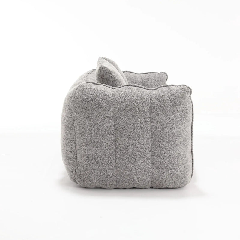 Cozy Beanbag Chair With High Resilience Foam Core For 2 by HouseOfZazla