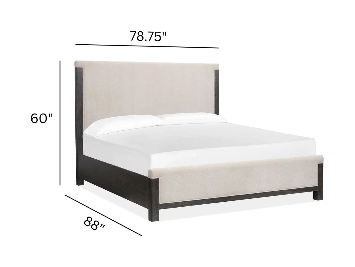 Plum Creek - Upholstered Panel Bed, photo 5 of 18