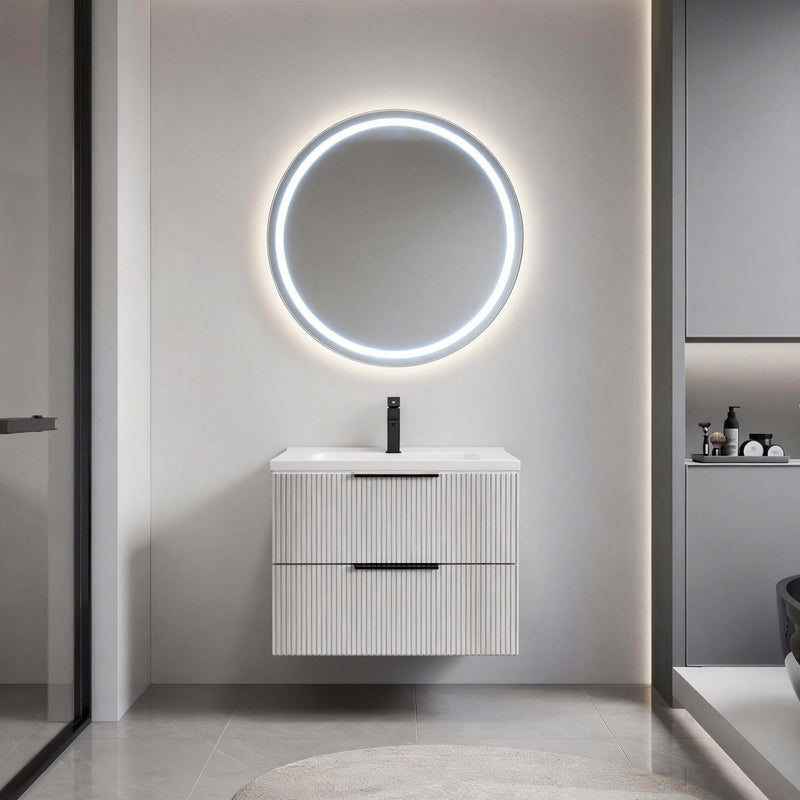 30 Inch Bathroom Vanity Cabinet With Ceramic Sink by HouseOfZazla