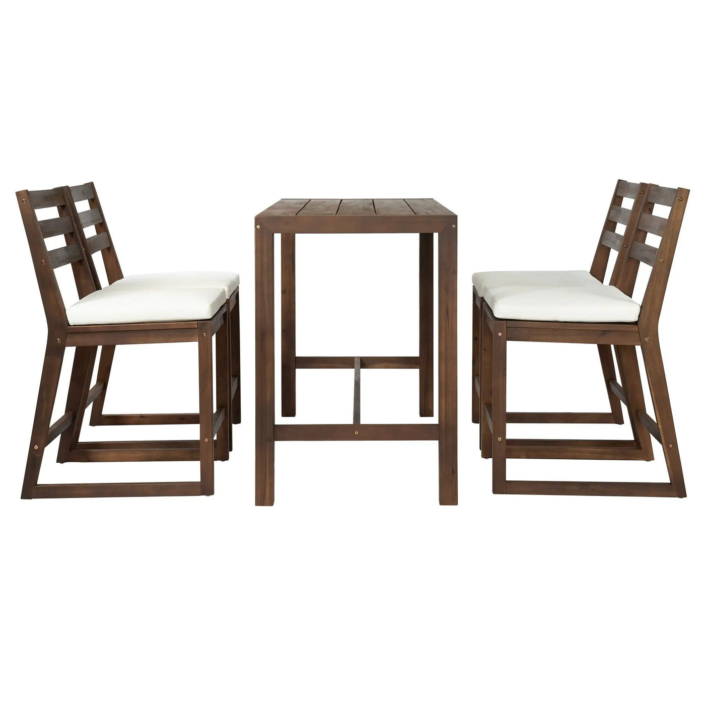 Patio Bar Set With Ergonomic Chairs by HouseOfZazla