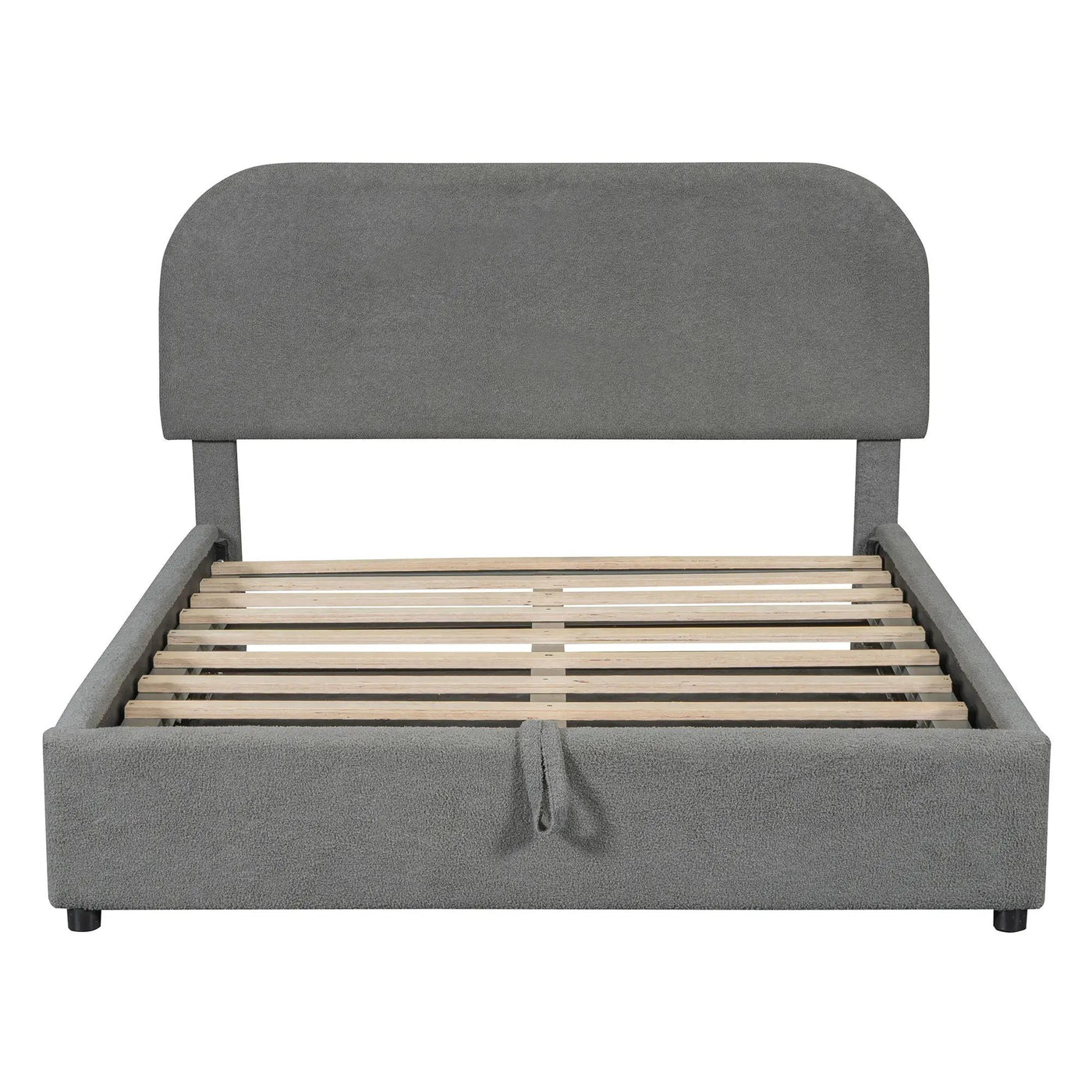 Upholstered Platform Bed With Hydraulic Storage System by HouseOfZazla