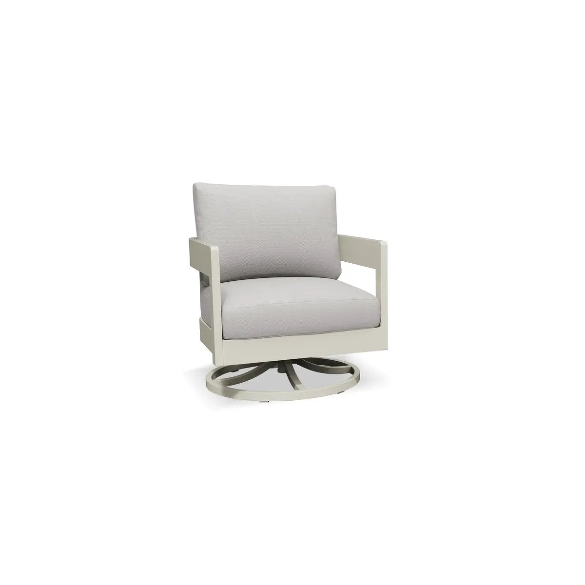 Aconcagua 4-Piece Aluminum Living Room Set With Swivel Chairs by Outdoor-USA®
