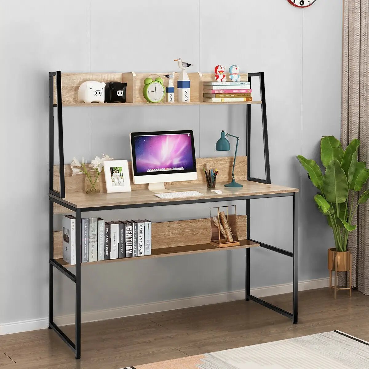 47-Inch Computer Desk Writing Study Table Workstation by DirectDeals