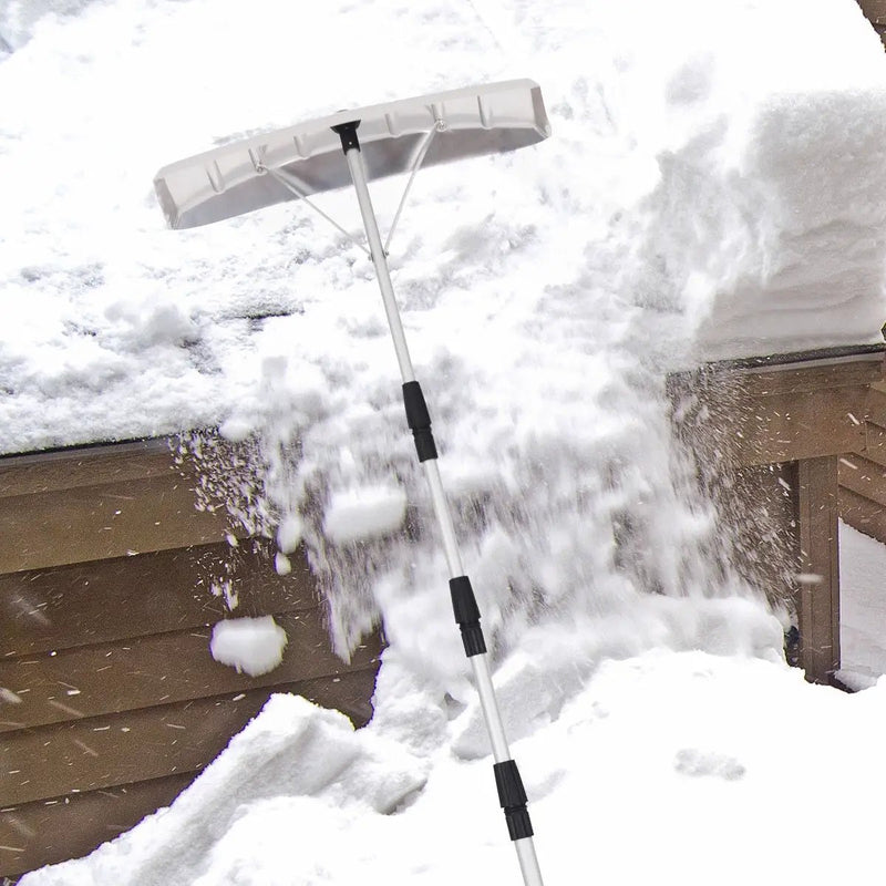 21 Feet Aluminum Large Poly Blade Telescoping Snow Roof Rake by DirectDeals