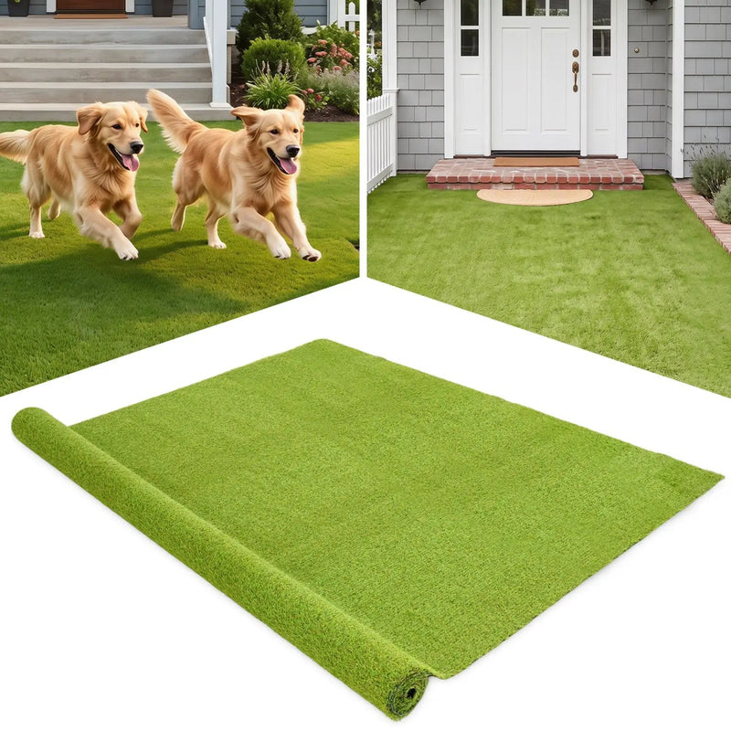 Artificial Turf Rug 15 x 7 Feet with 0.75 Inch Pile Height by DirectDeals