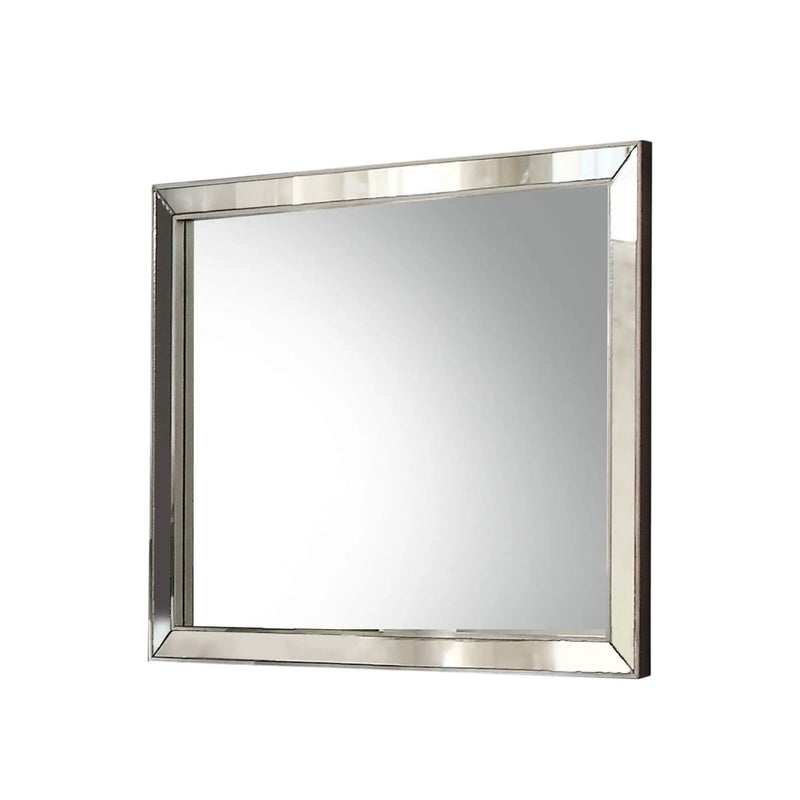 Voeville II - Mirror - Silver by Unique Piece Furniture