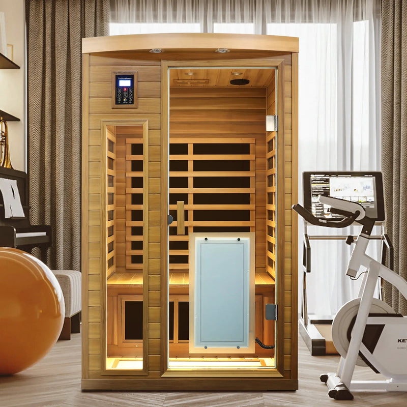 Low EMF Two Person Far Infrared Sauna by HouseOfZazla