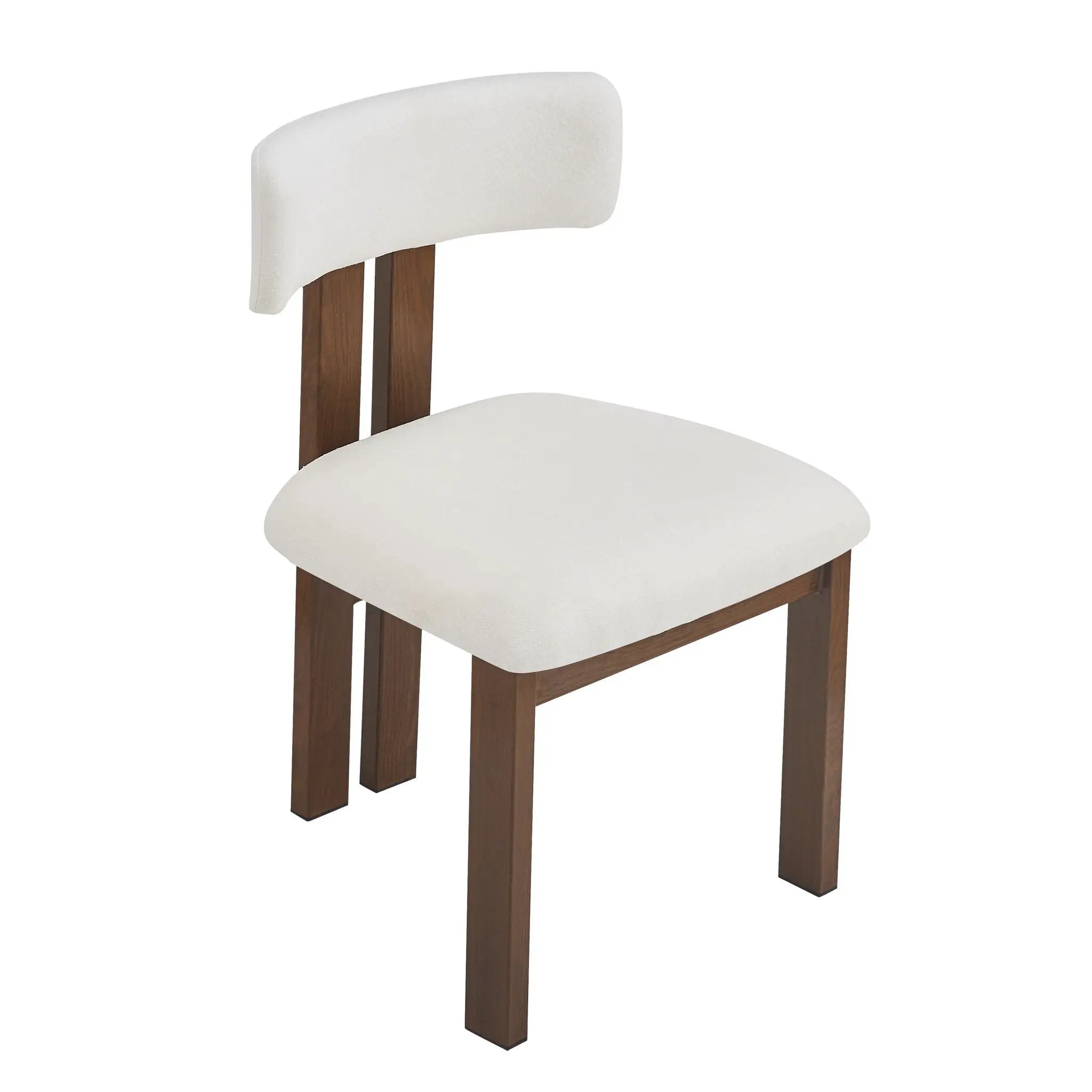 7 Piece Dining Set With Upholstered Armless Chairs And Table by HouseOfZazla