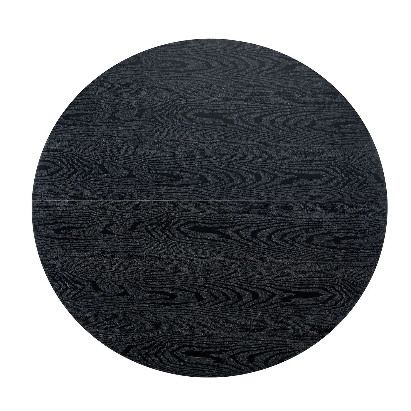 Round Dining Table With Cross Base, Modern Home Furniture by HouseOfZazla
