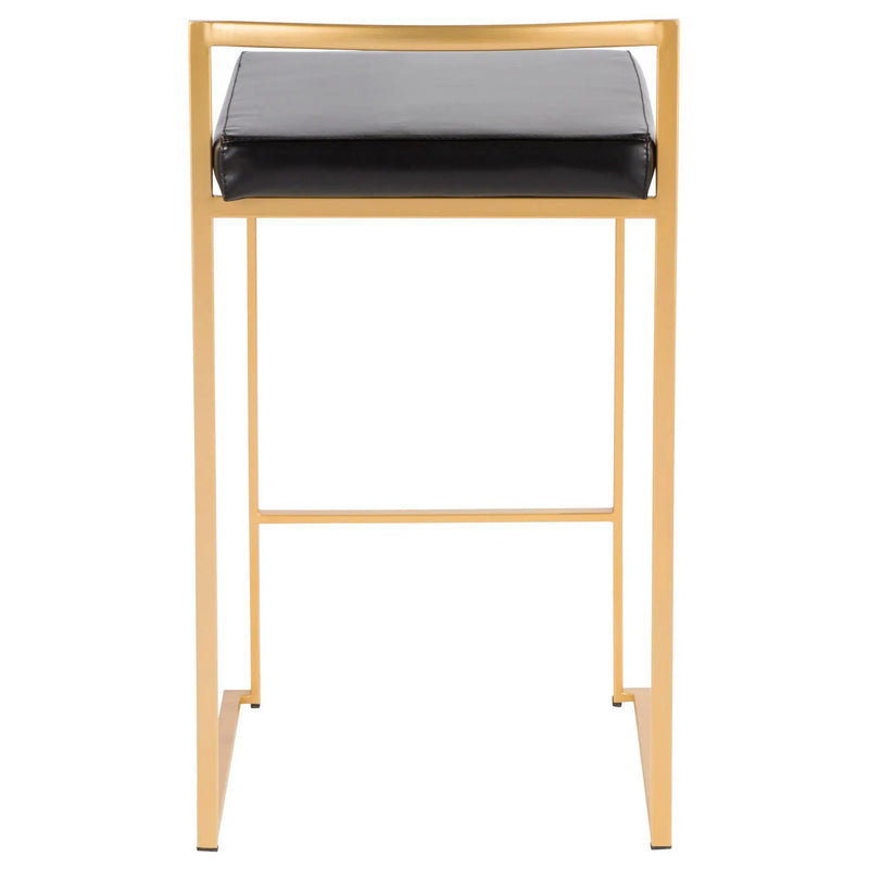 Fuji - Contemporary / Glam Design Counter Stool (Set of 2) by Unique Piece Furniture