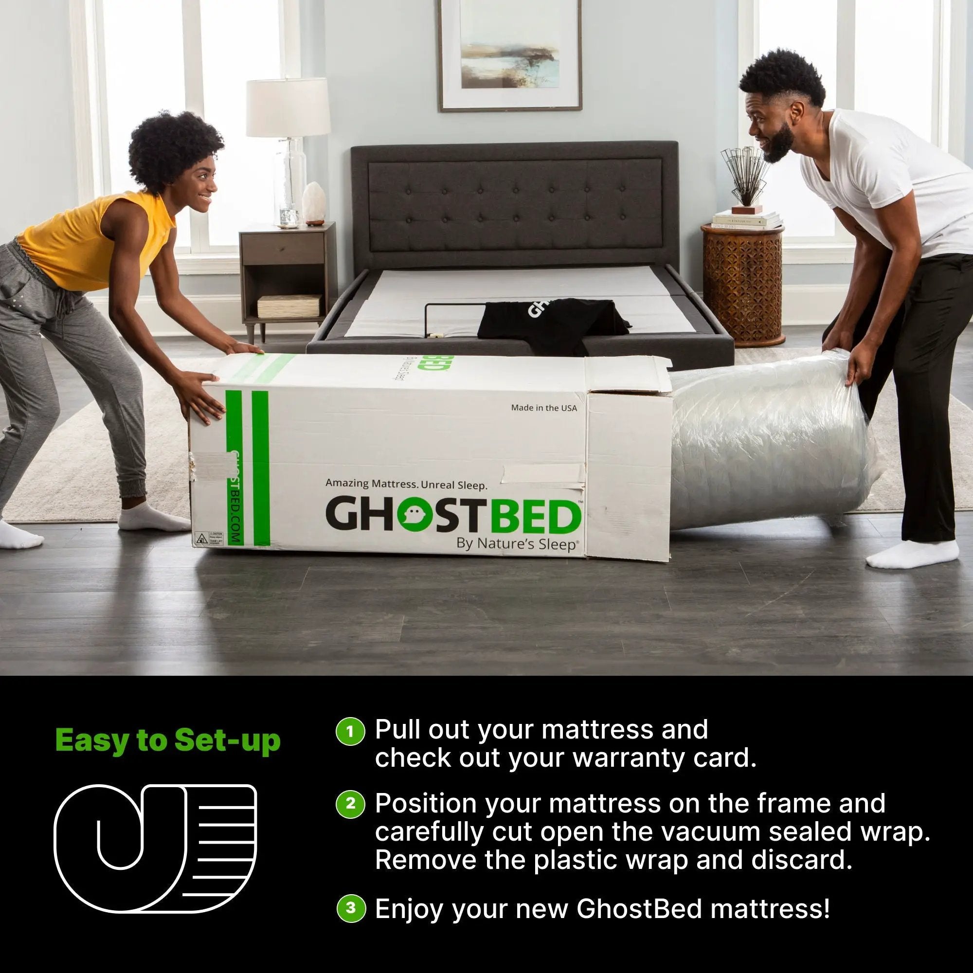 Essential - 11" Foam Mattress With Cooling Gel Memory Foam And Ghostflex Support