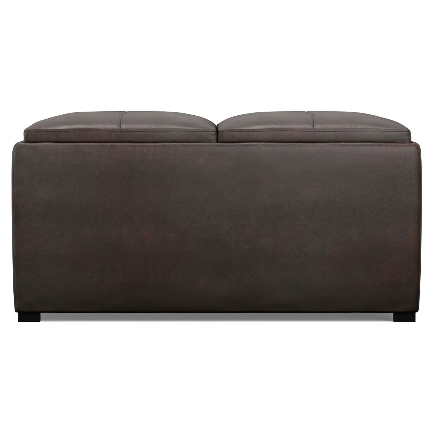 Avalon - Upholstered Square Coffee Table Storage Ottoman by HouseOfZazla