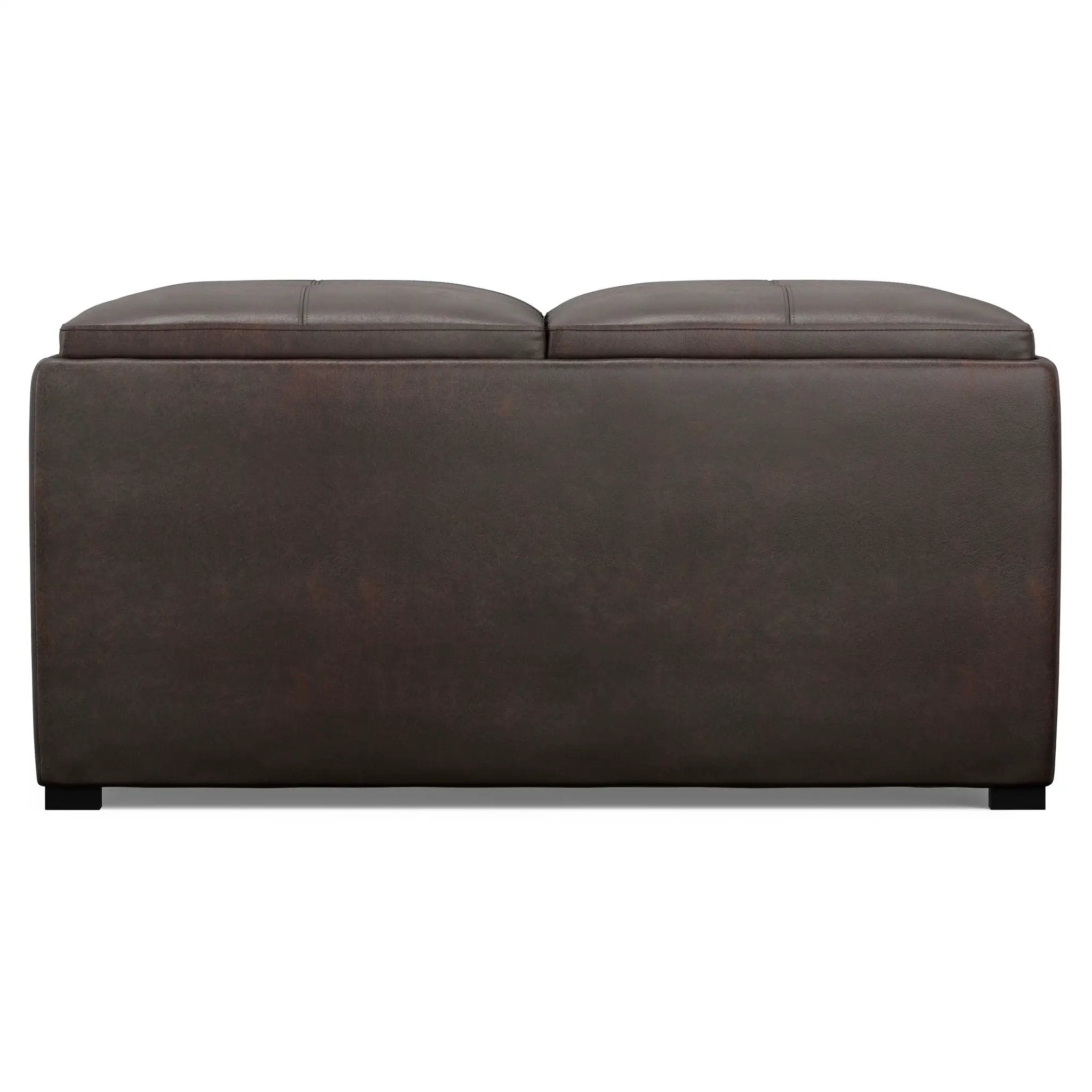 Avalon - Upholstered Square Coffee Table Storage Ottoman by Unique Piece Furniture