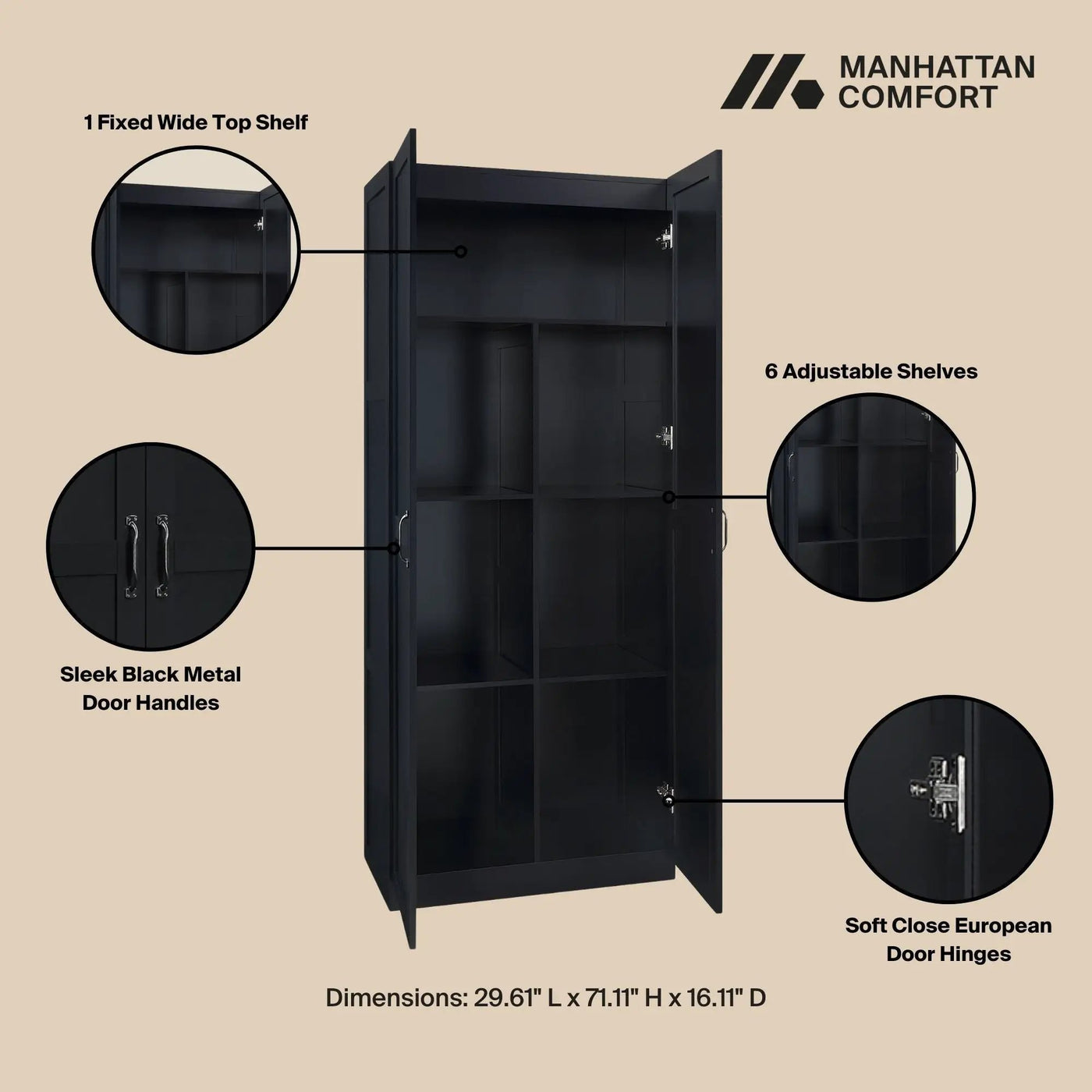 Cornelia Nan - Storage Cabinet by HouseOfZazla