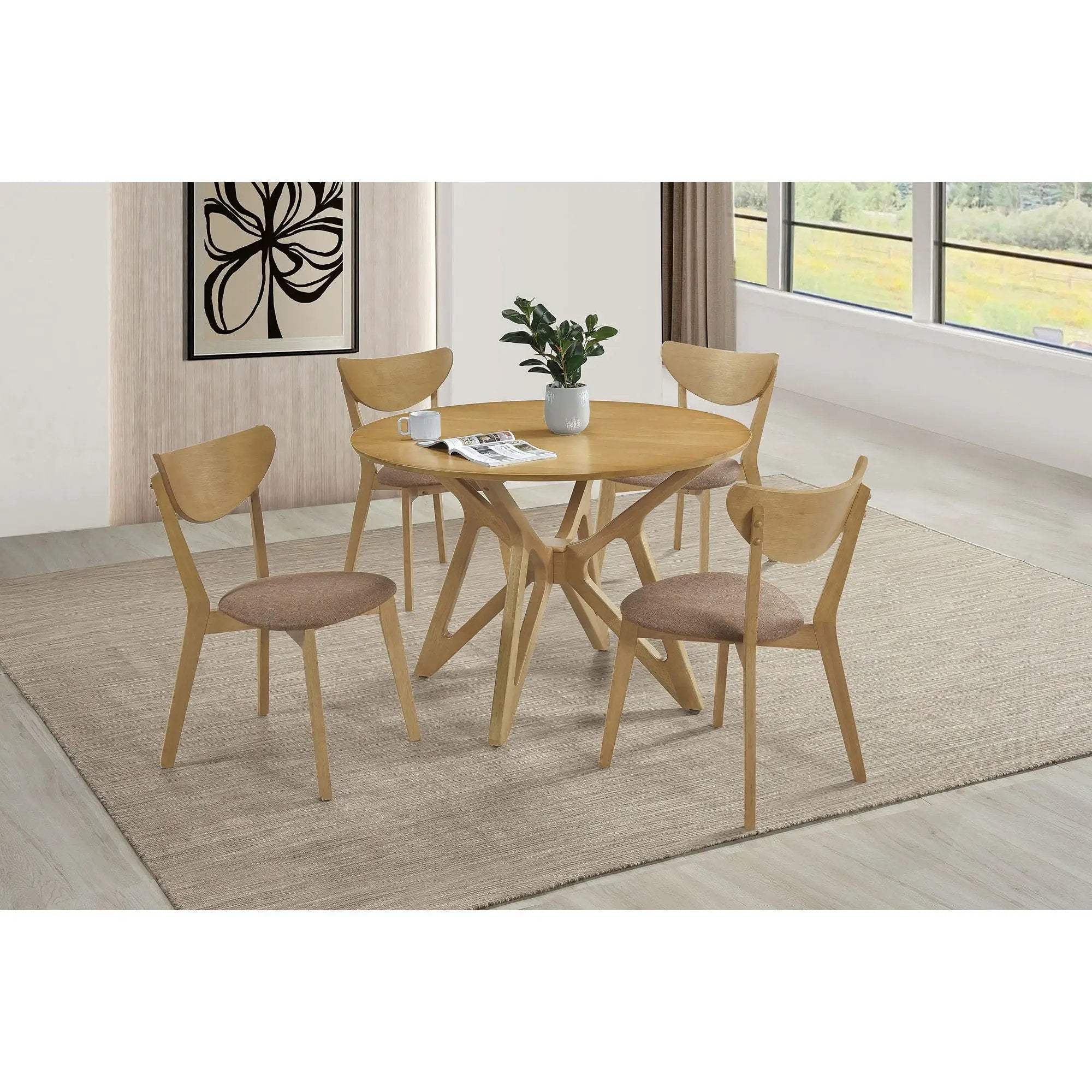Carson - Dining Side Chair (Set of 2) - Walnut by HouseOfZazla